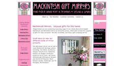 Desktop Screenshot of mackintosh-mirrors.com