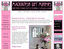 Tablet Screenshot of mackintosh-mirrors.com